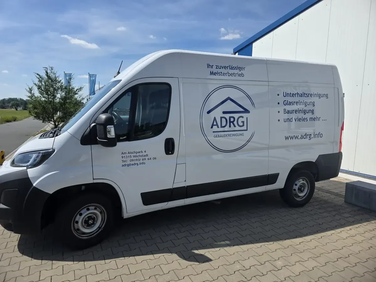 ADRG Firmenfahrzeug Gebäudereinigung Forchheim ADRG Firmenfahrzeug Gebäudereinigung Forchheim