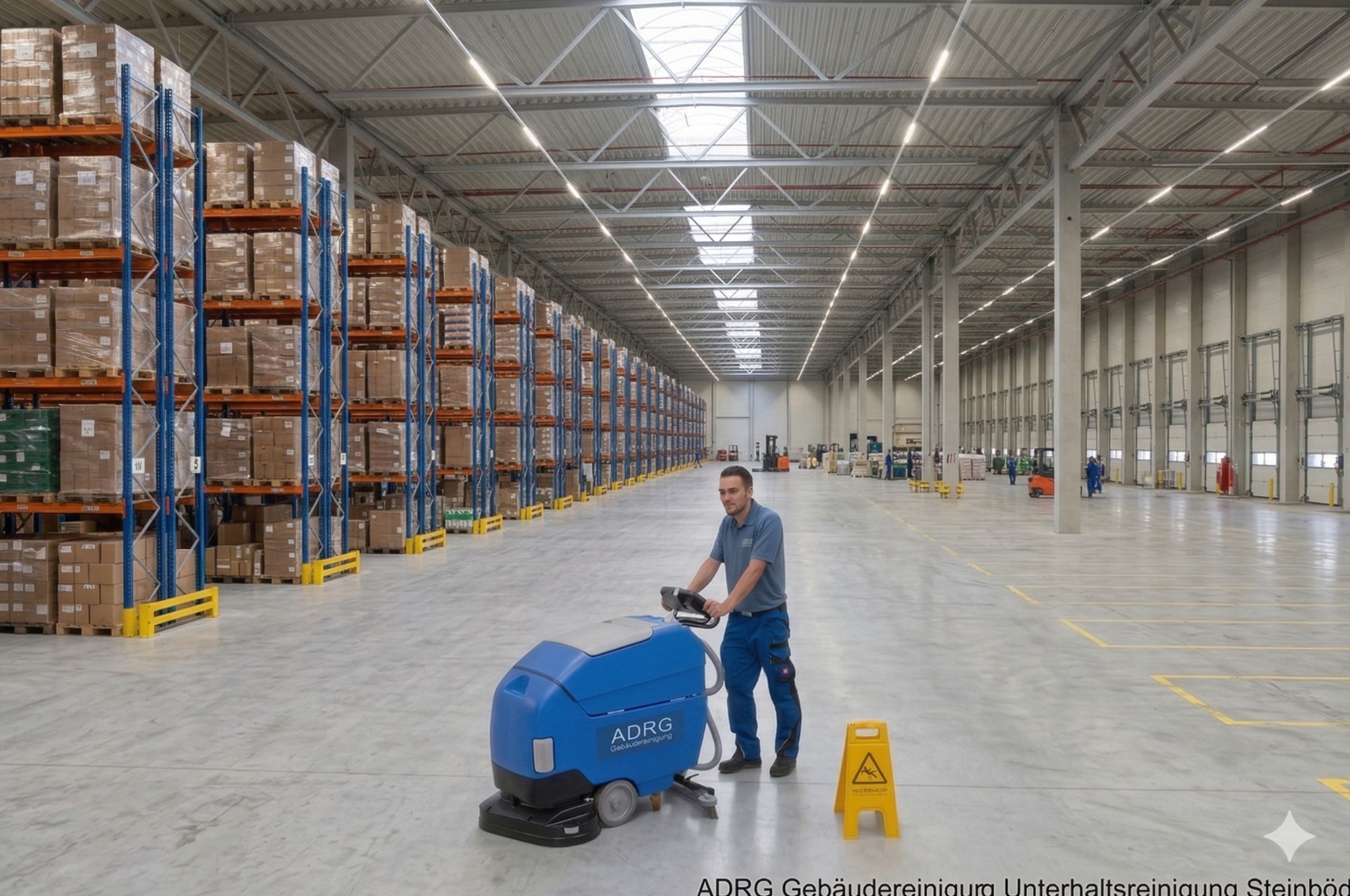 Lagerhallenreinigung und Logistikreinigung Forchheim