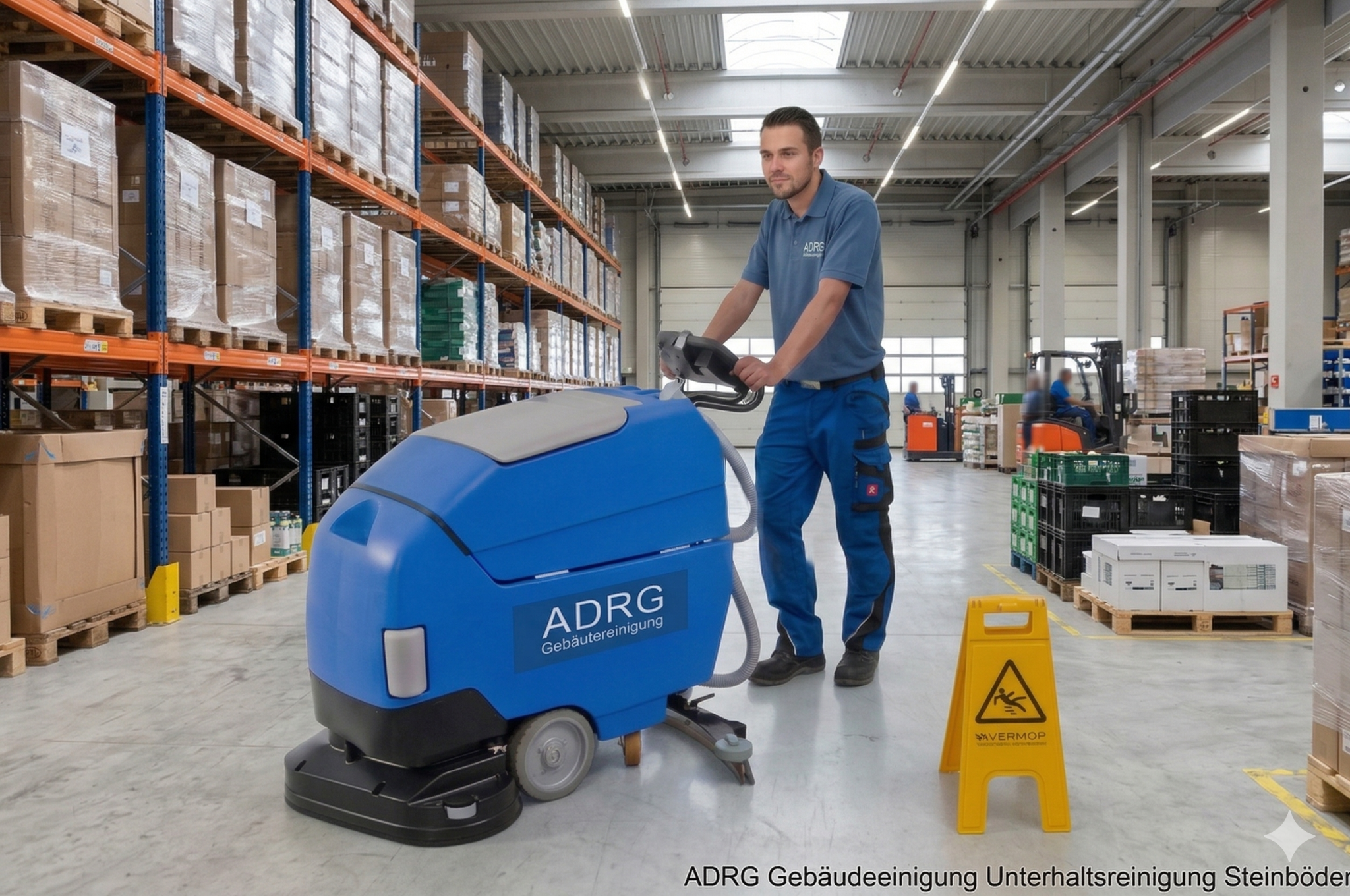 Gewerbereinigung in Lagerhalle Forchheim und Umgebung